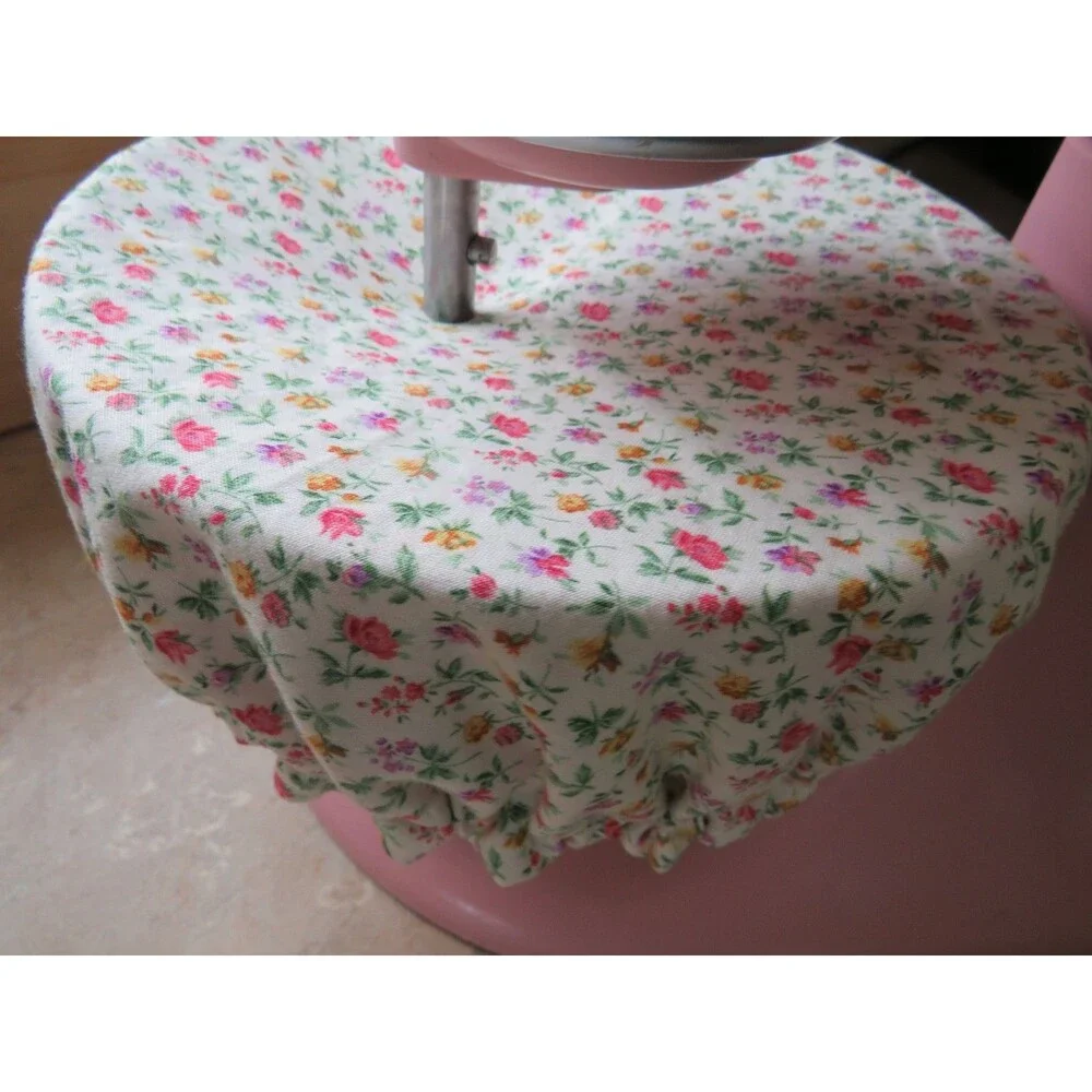 Kitchenaid Bowl Cover Reversible Boho Patchwork and Pink Floral
